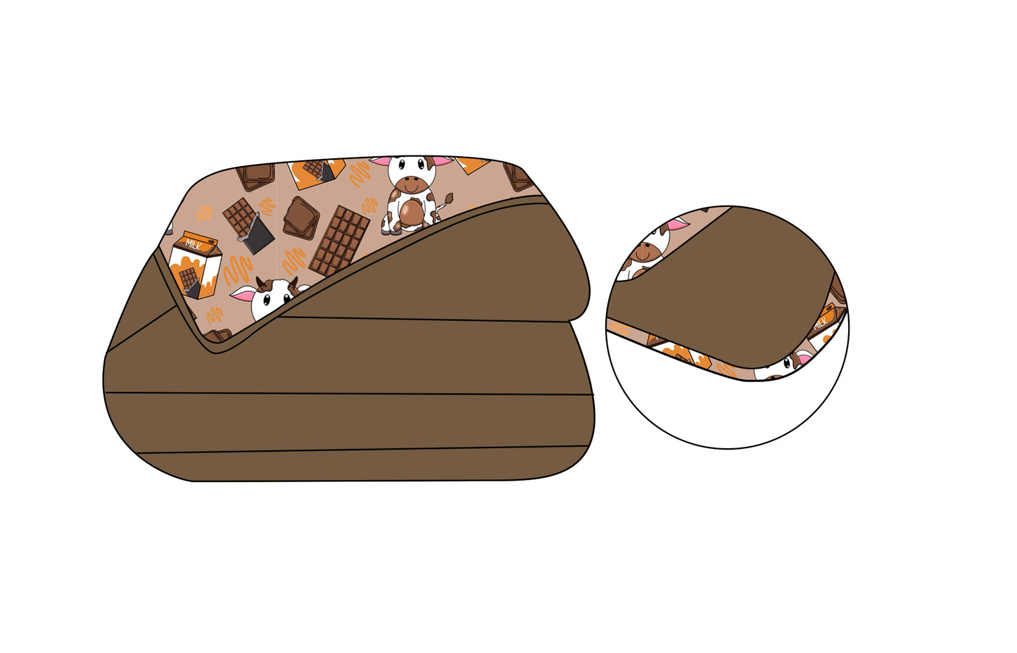 Cocoa Cow Blanket
