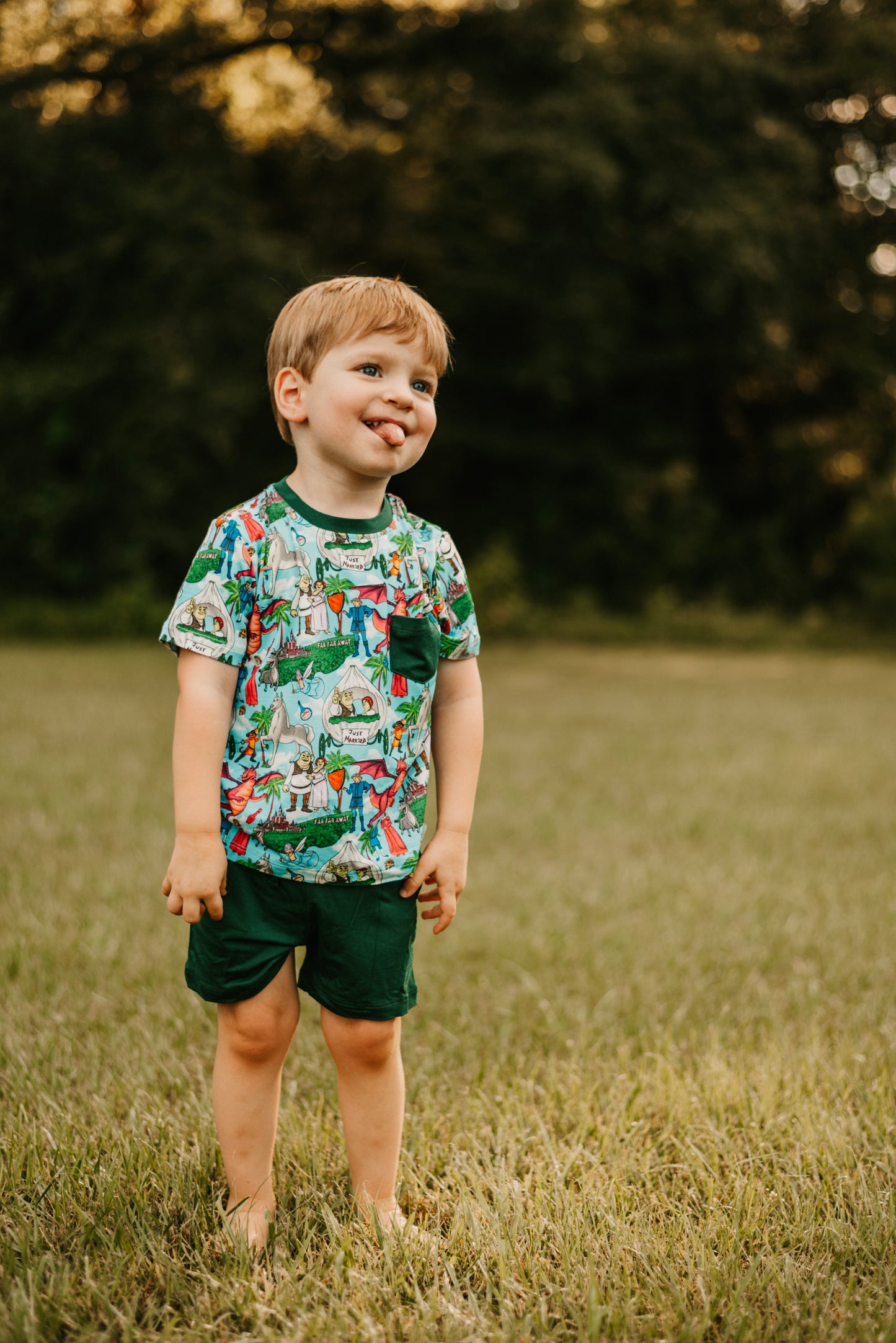 Ogre Ever After Pocket Tee and Shorts Daywear