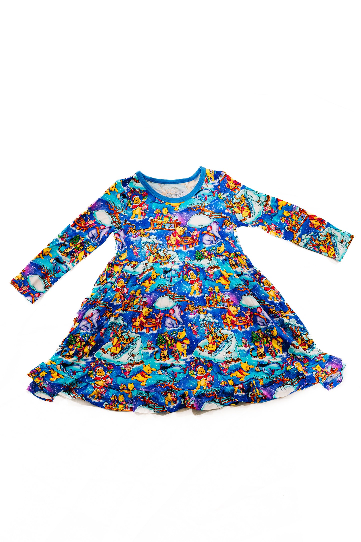 Holiday Hunny Long Sleeve Twirl Dress