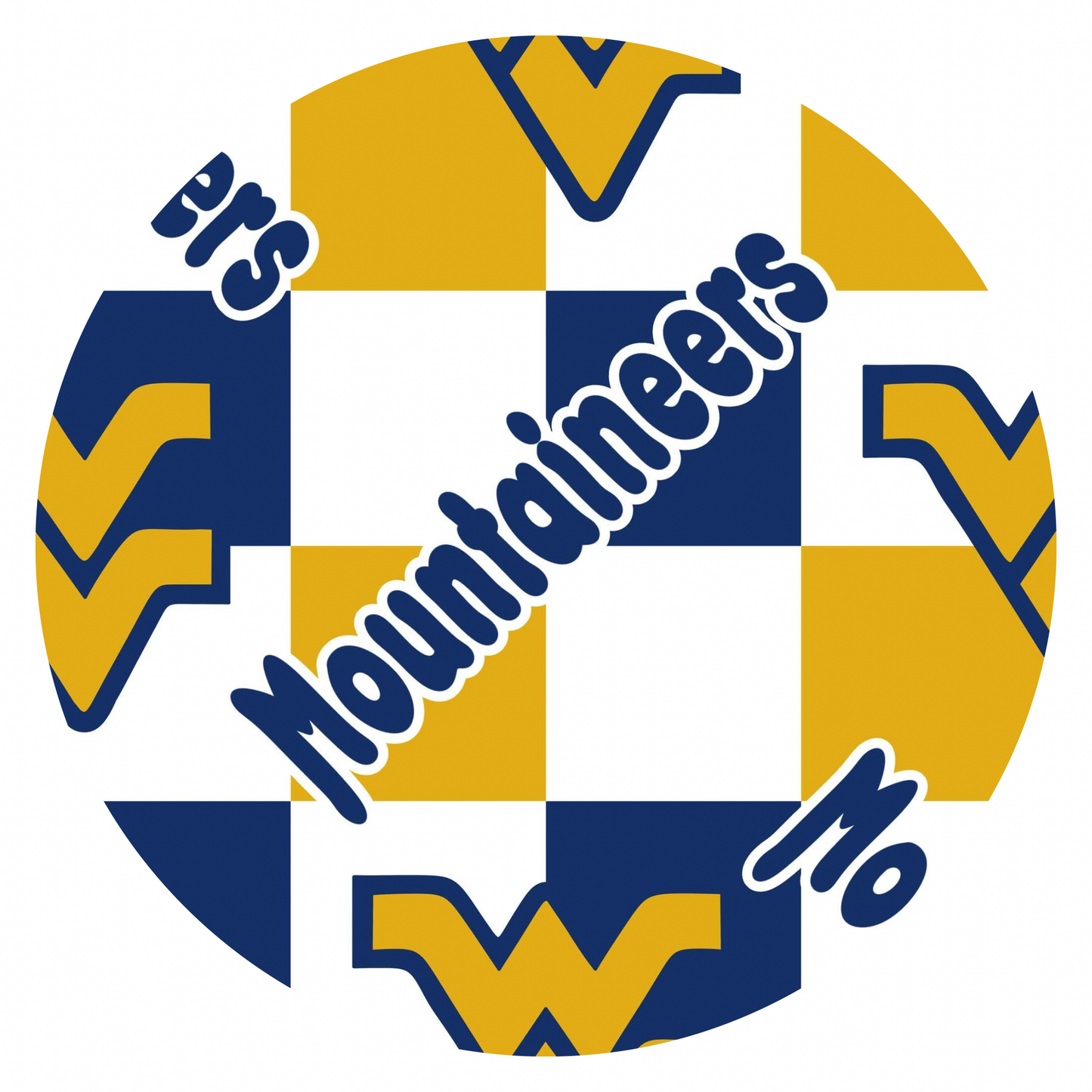 Mountaineers Checkered Bamboo Plush Blanket