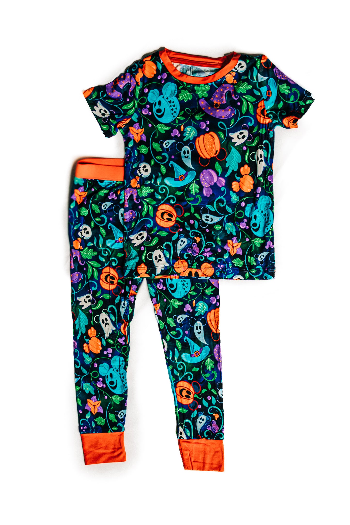Not-So-Scary Night 2 Piece Short Sleeve and Pants Set