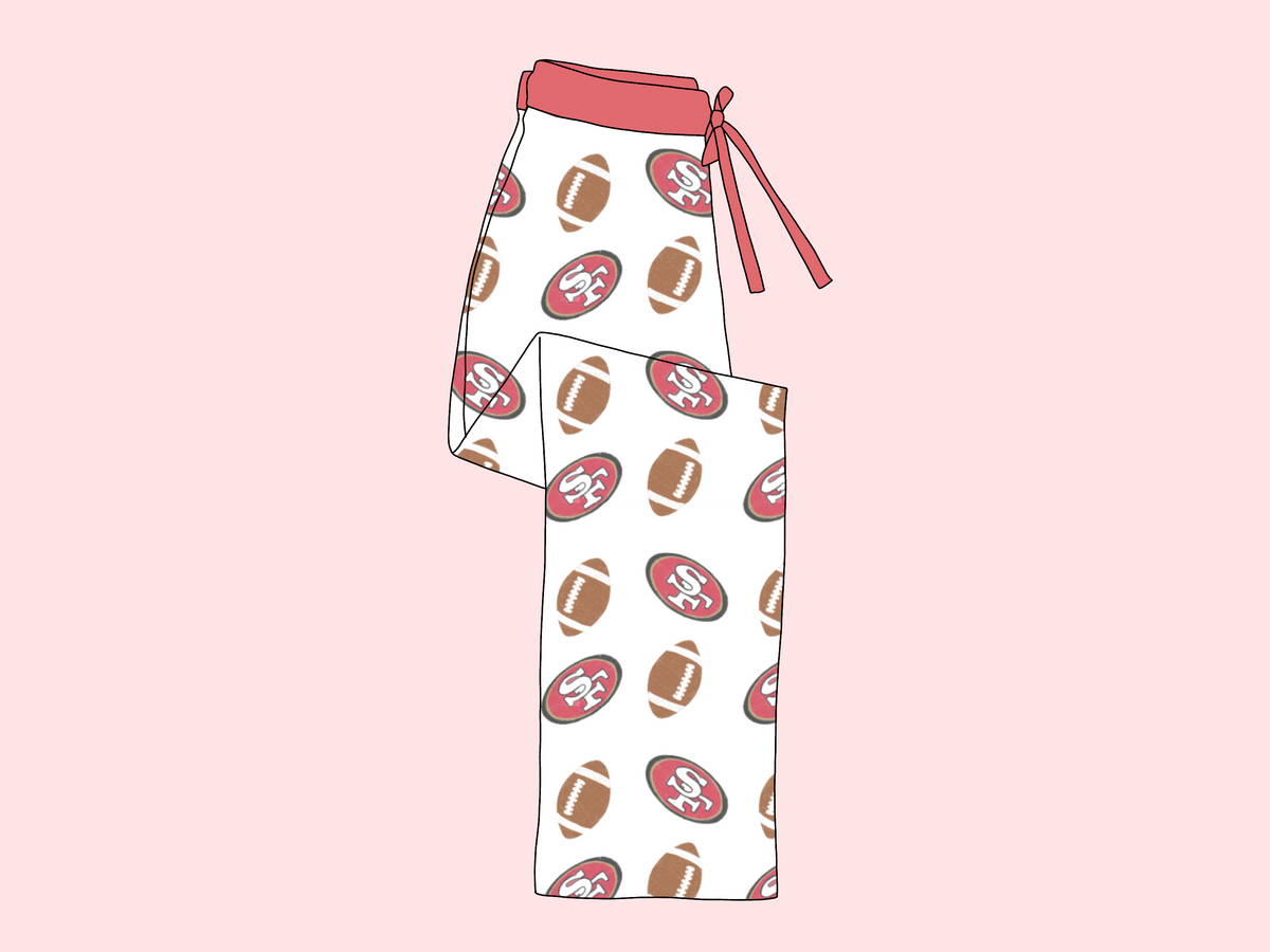 San Francisco 49ers Adult Straight Leg Pants