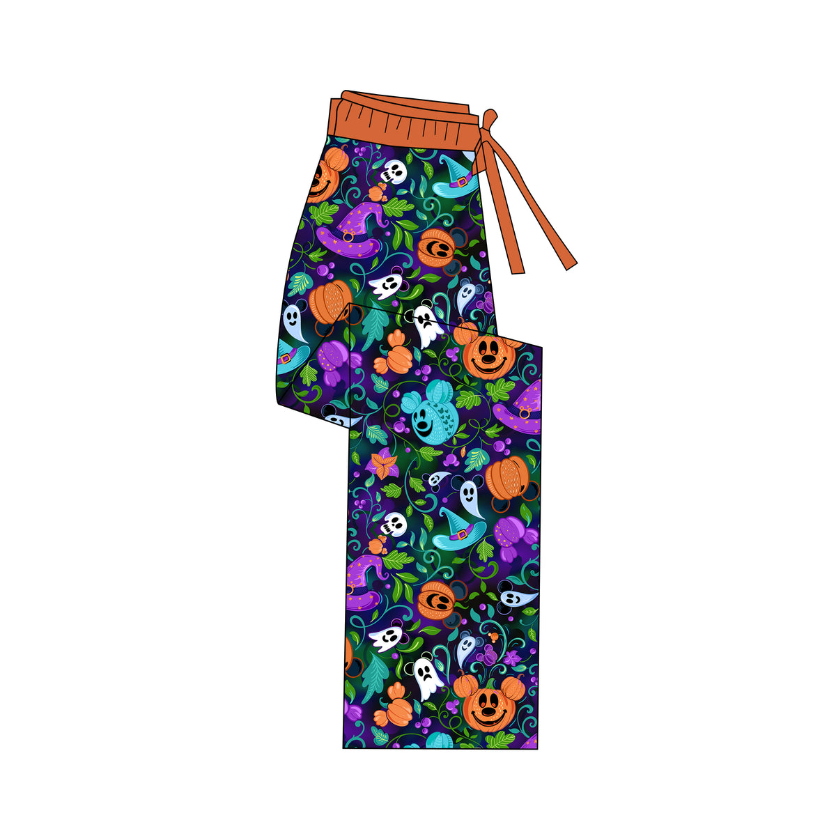 Not-So-Scary Night Adult Straight Leg Pants
