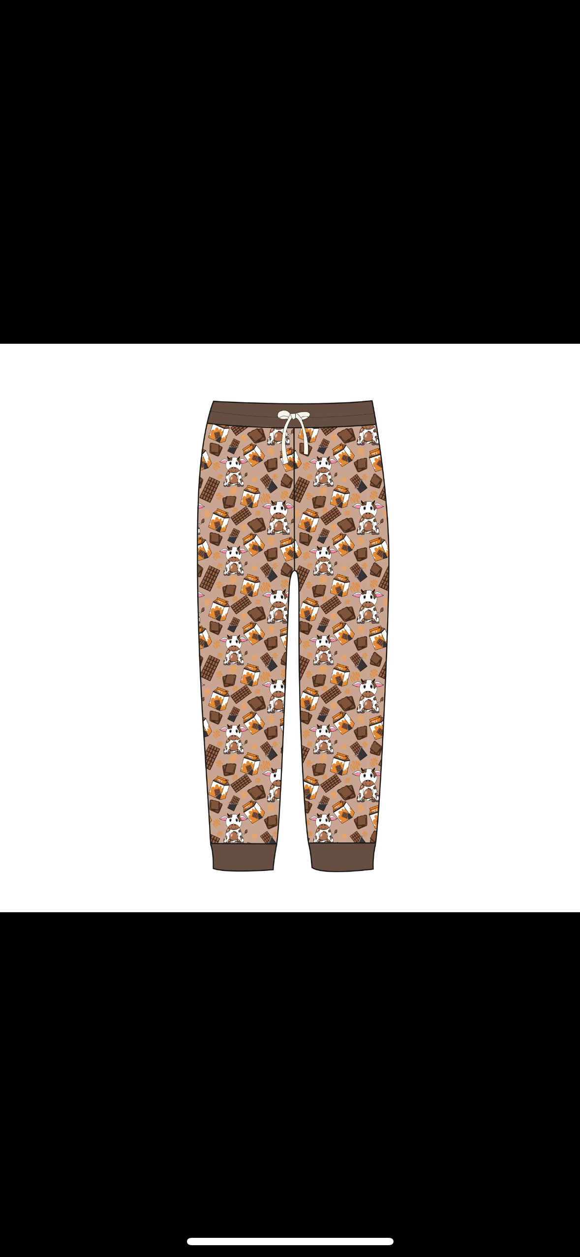 Cocoa Cow Adult Joggers