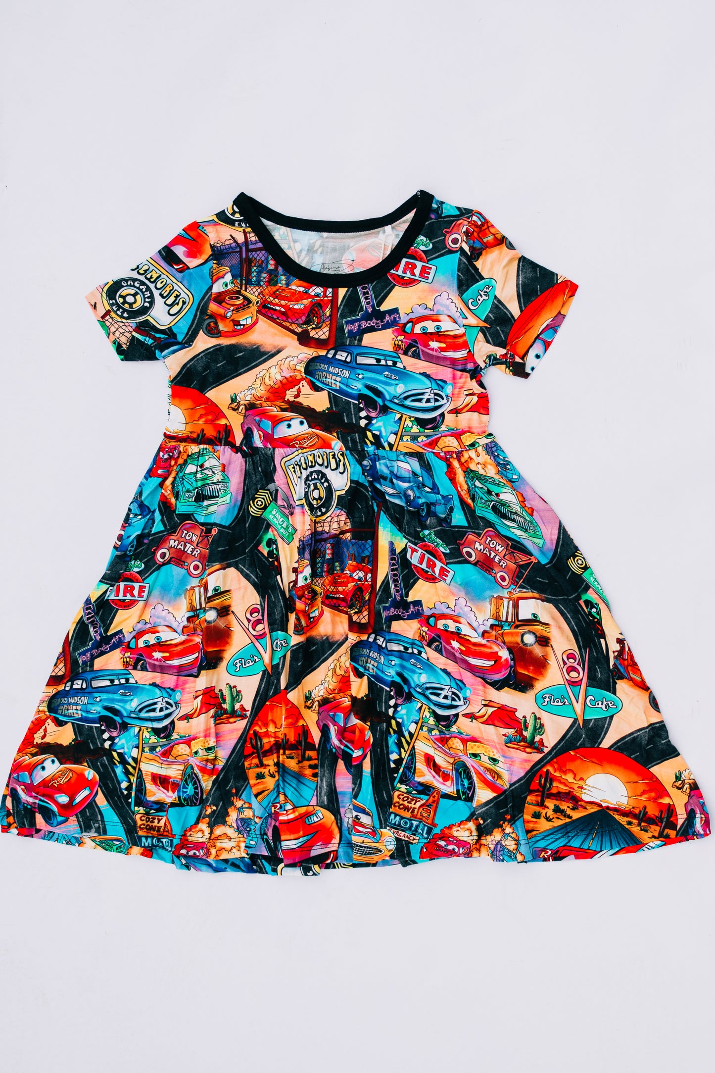 Pit Stop Party Twirl Dress