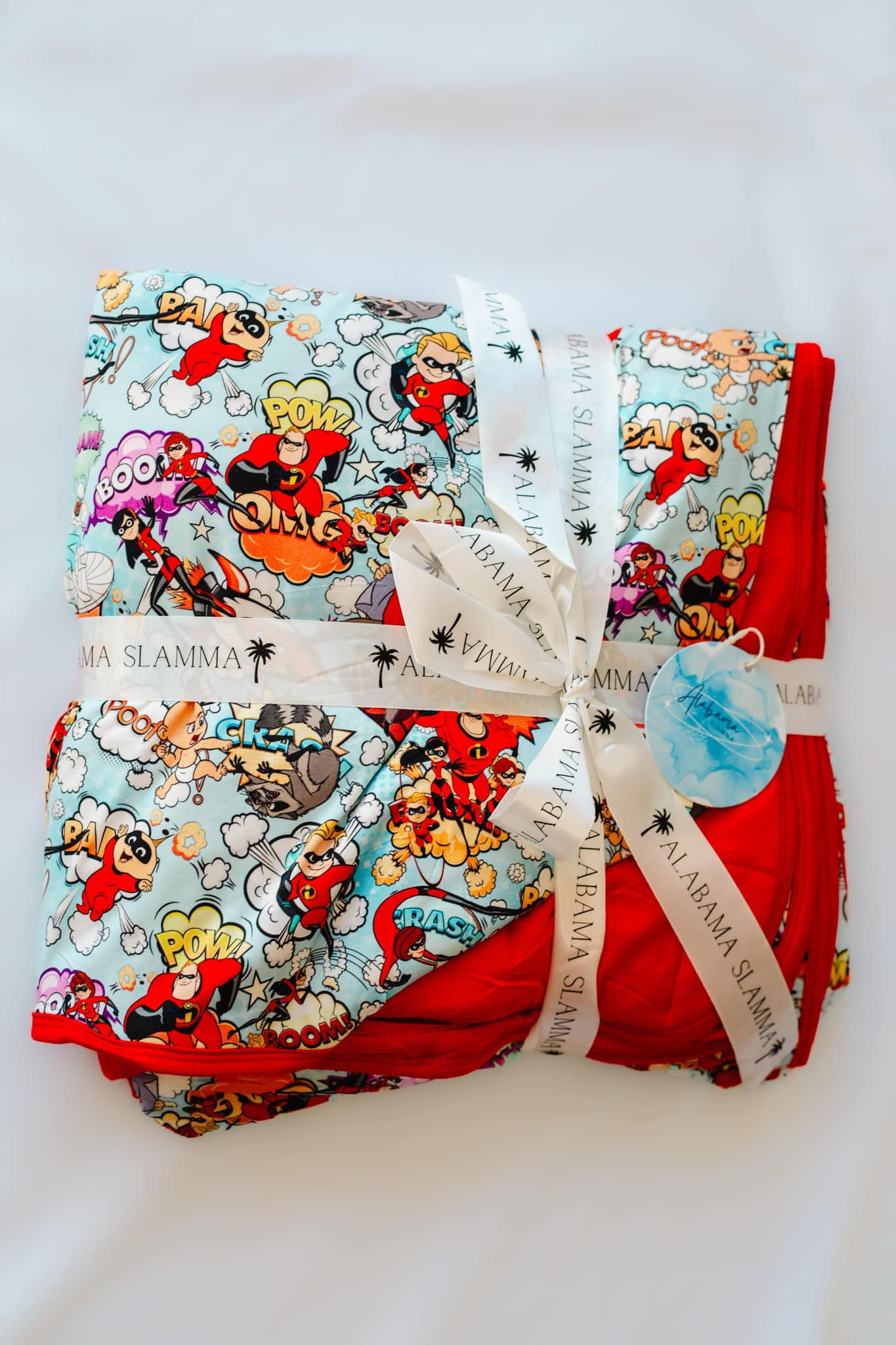 Family of Supers Plush Blanket