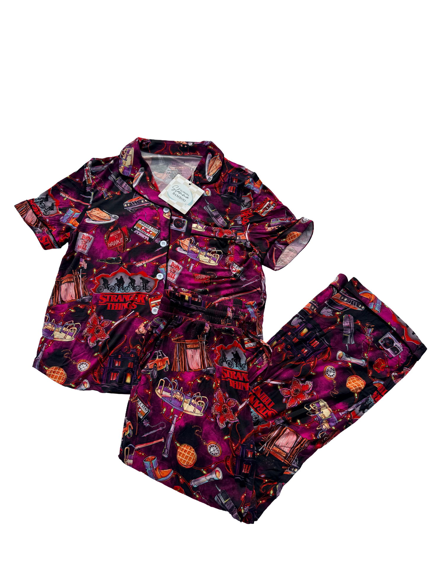 The Upside Down Adult Button Down and Pants Set