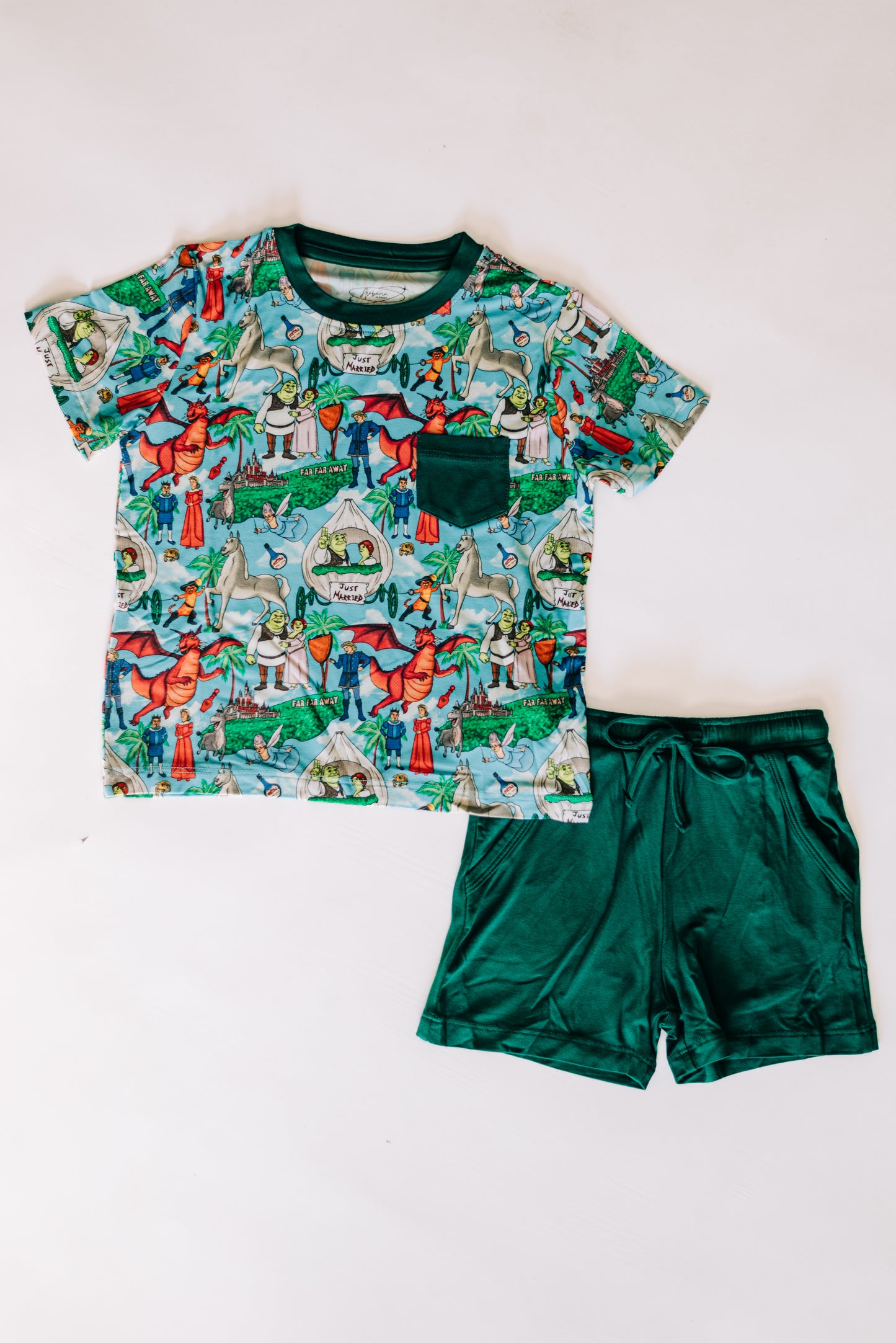 Ogre Ever After Pocket Tee and Shorts Daywear