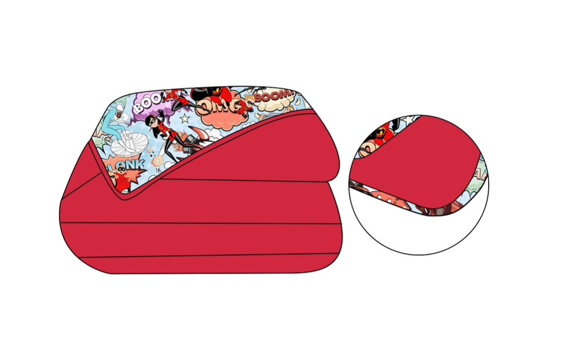 Family of Supers Plush Blanket