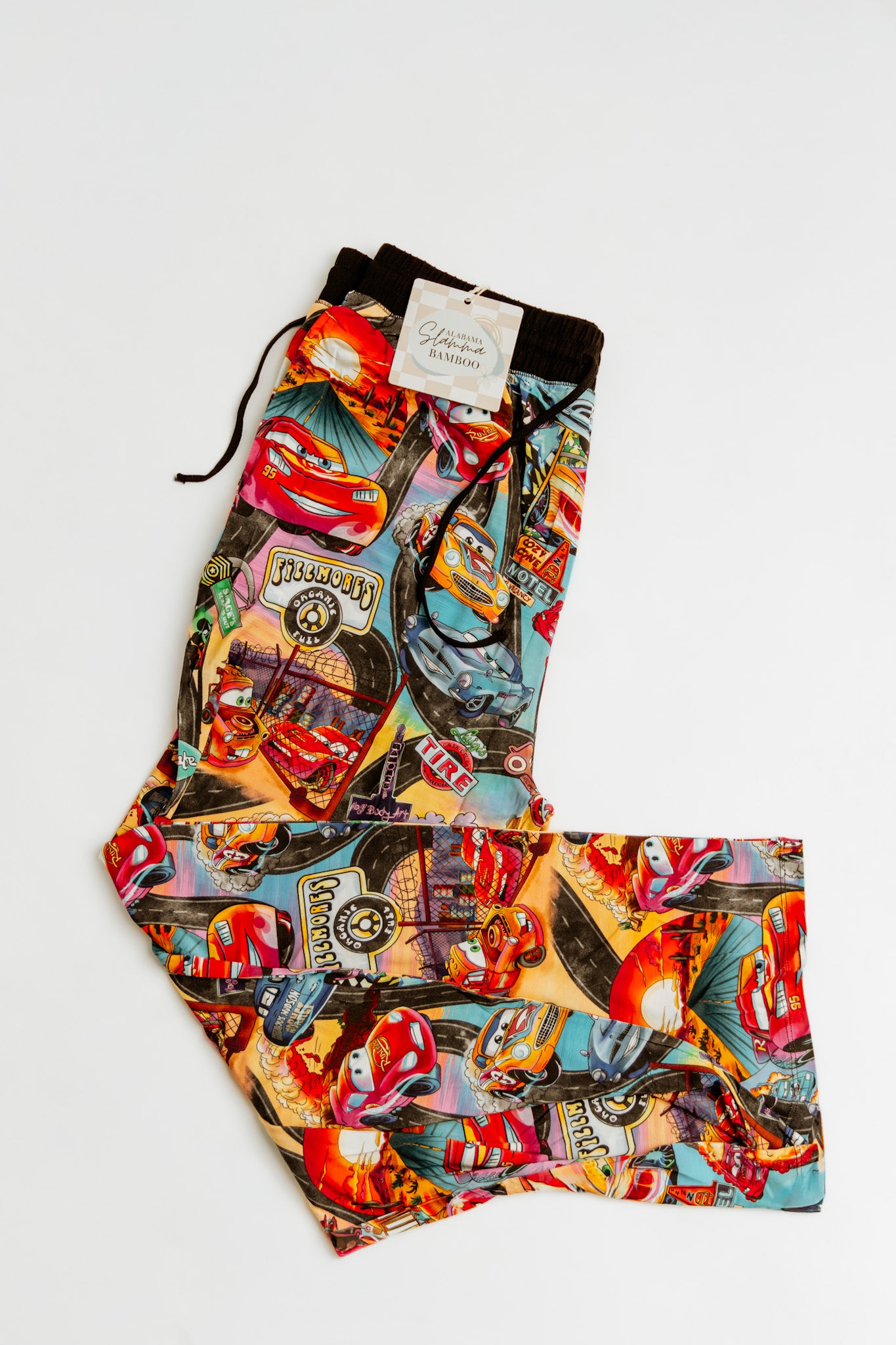Pit Stop Party Adult Straight Leg Pants