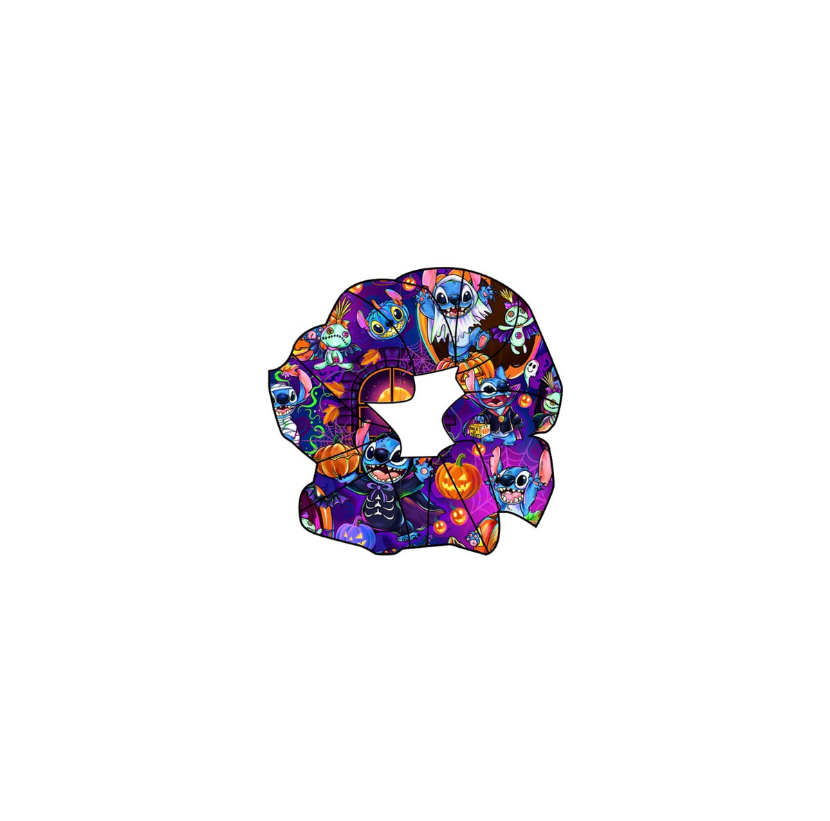 Haunted Hula Scrunchie