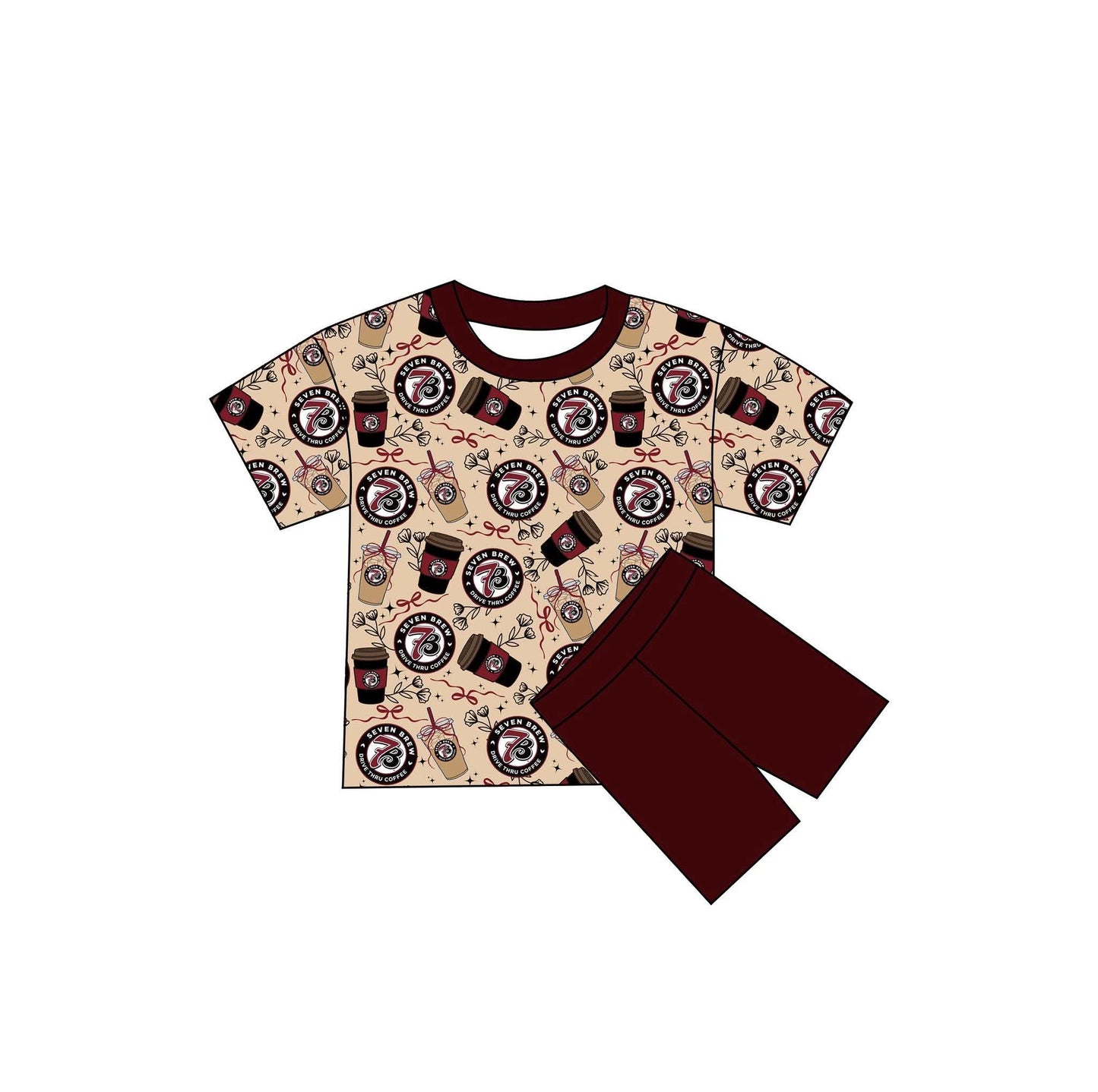 Blondie Kids Oversized Tee and Bikers Daywear Set