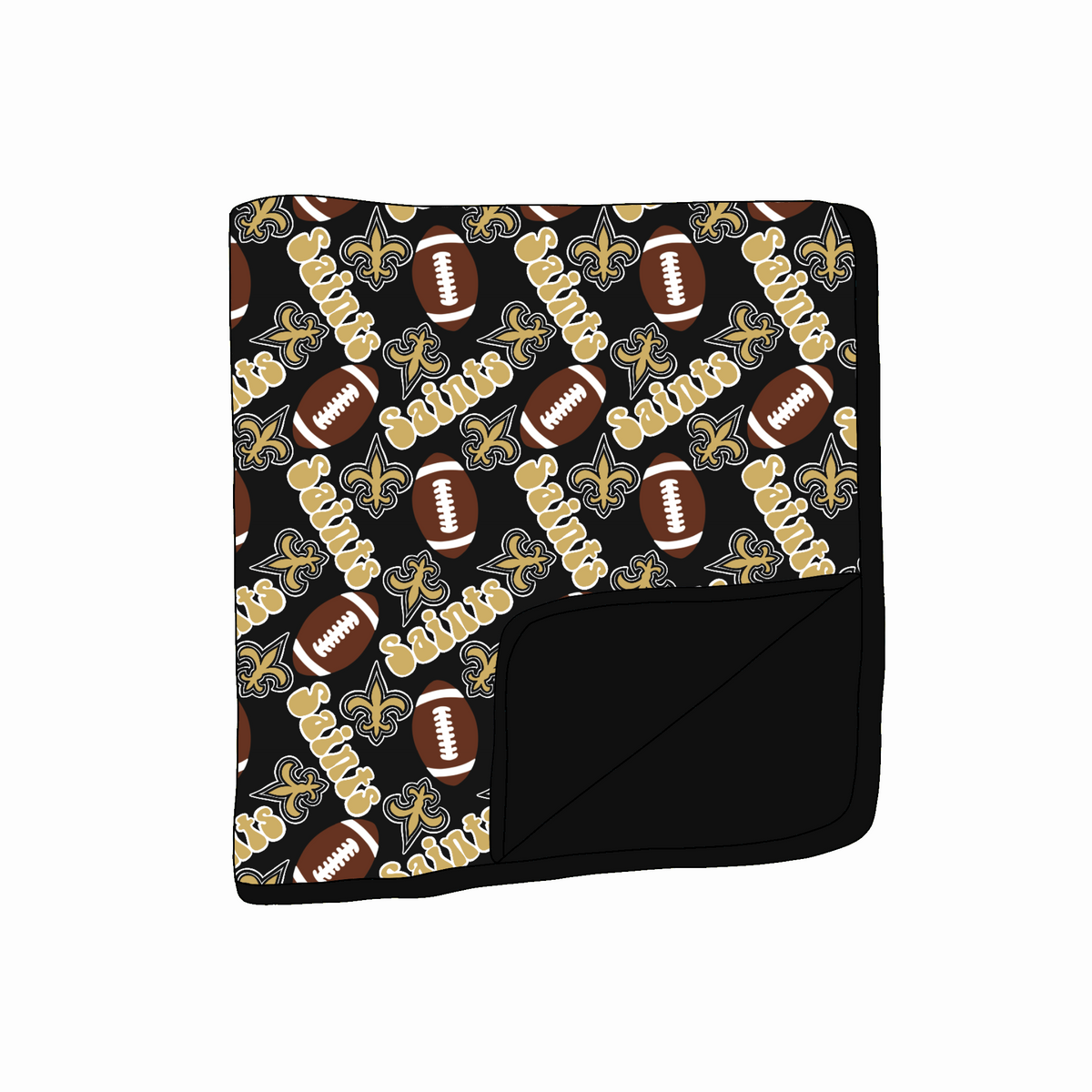 New Orleans Saints Bamboo Plush Blanket