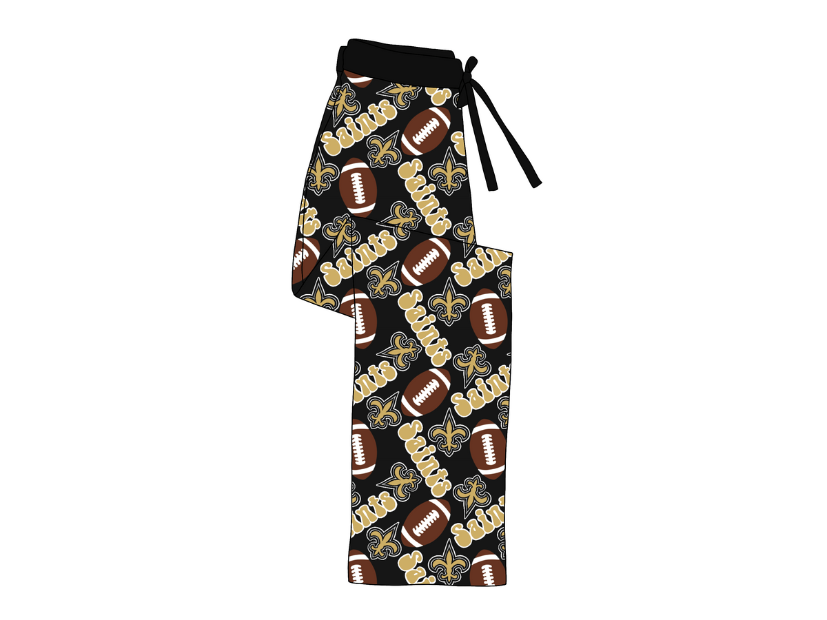 New Orleans Saints Adult Straight Leg Pants