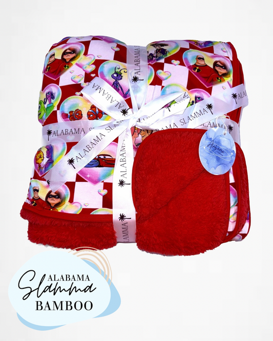 Checkmate Cuties Bamboo Plush Blanket