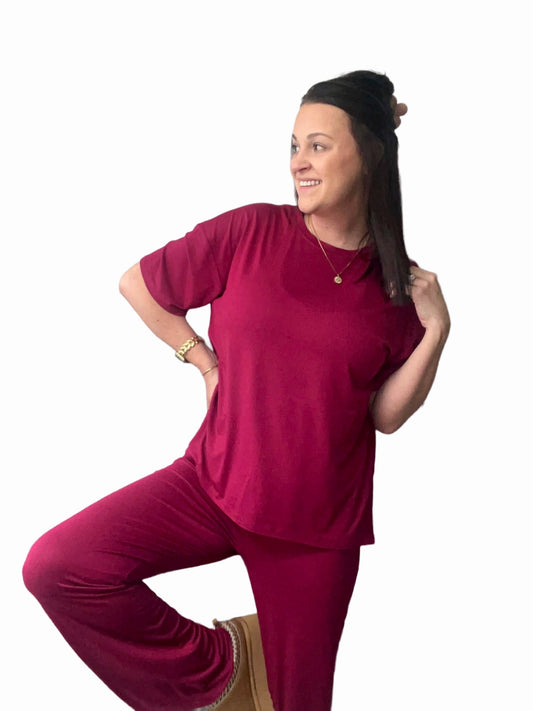 Bordeaux Women's Daywear Set