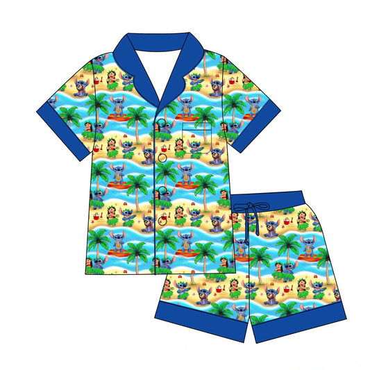 626 Mama Sets - Short Sleeve Button Down and Shorts