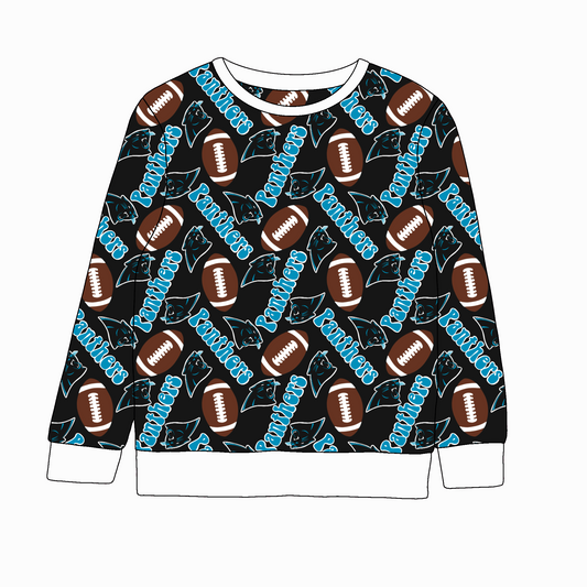 Carolina Panthers Adult Printed Crewneck