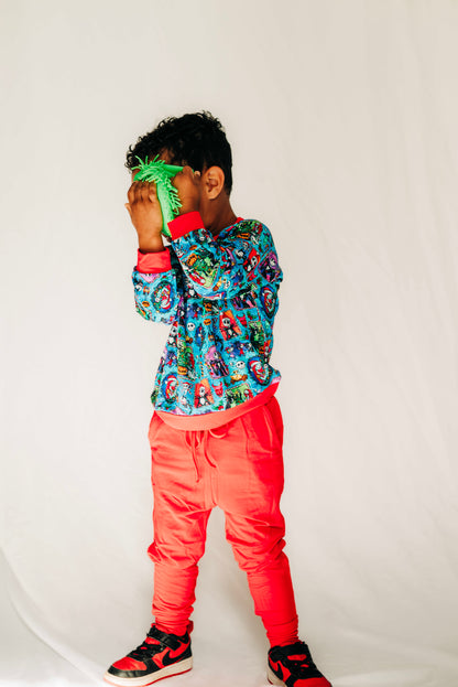 Fright Before Christmas Crewneck and Joggers Daywear Set