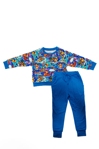 Holiday Hunny Crewneck and Joggers Daywear Set