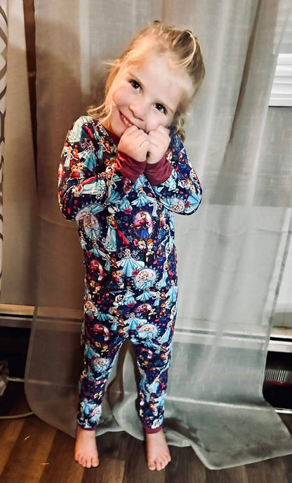 Let It Snow Long Sleeve and Pants 2 Piece Set