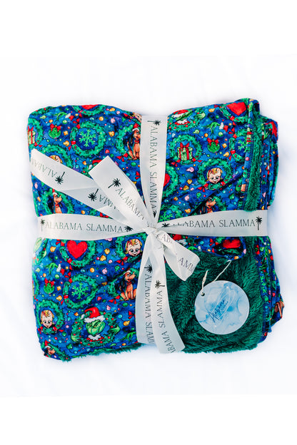 Merry Mischief Bamboo Plush Blanket