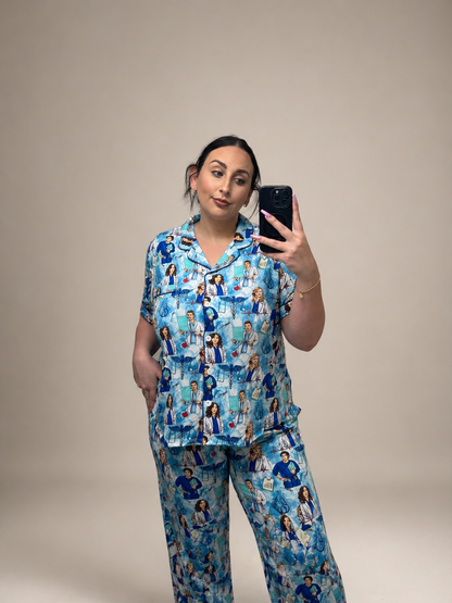 Pick Me, Choose Me Adult Button Down and Pants Set