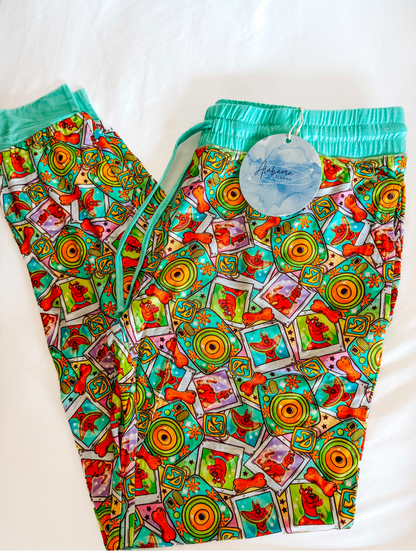 Peace, Pup and Polaroids Adult Joggers