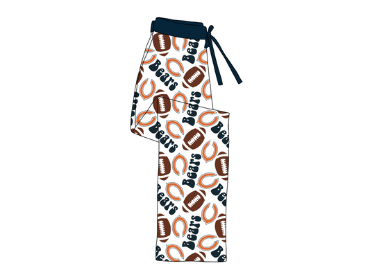 Chicago Bears Adult Straight Leg Pants
