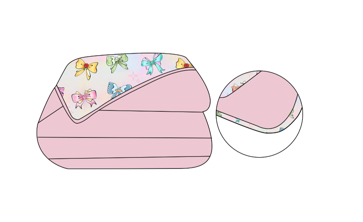 Royal Ribbons Plush Blanket