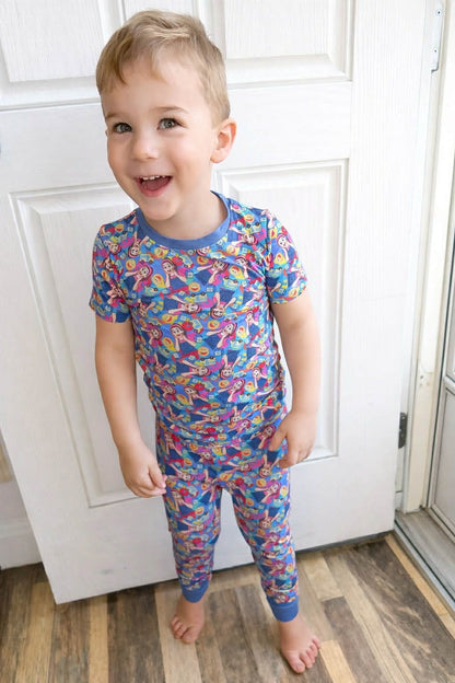 Can You Say Slamma? Short Sleeve and Pants 2 Piece Set