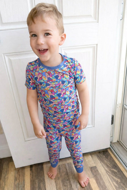 Can You Say Slamma? Short Sleeve and Pants 2 Piece Set