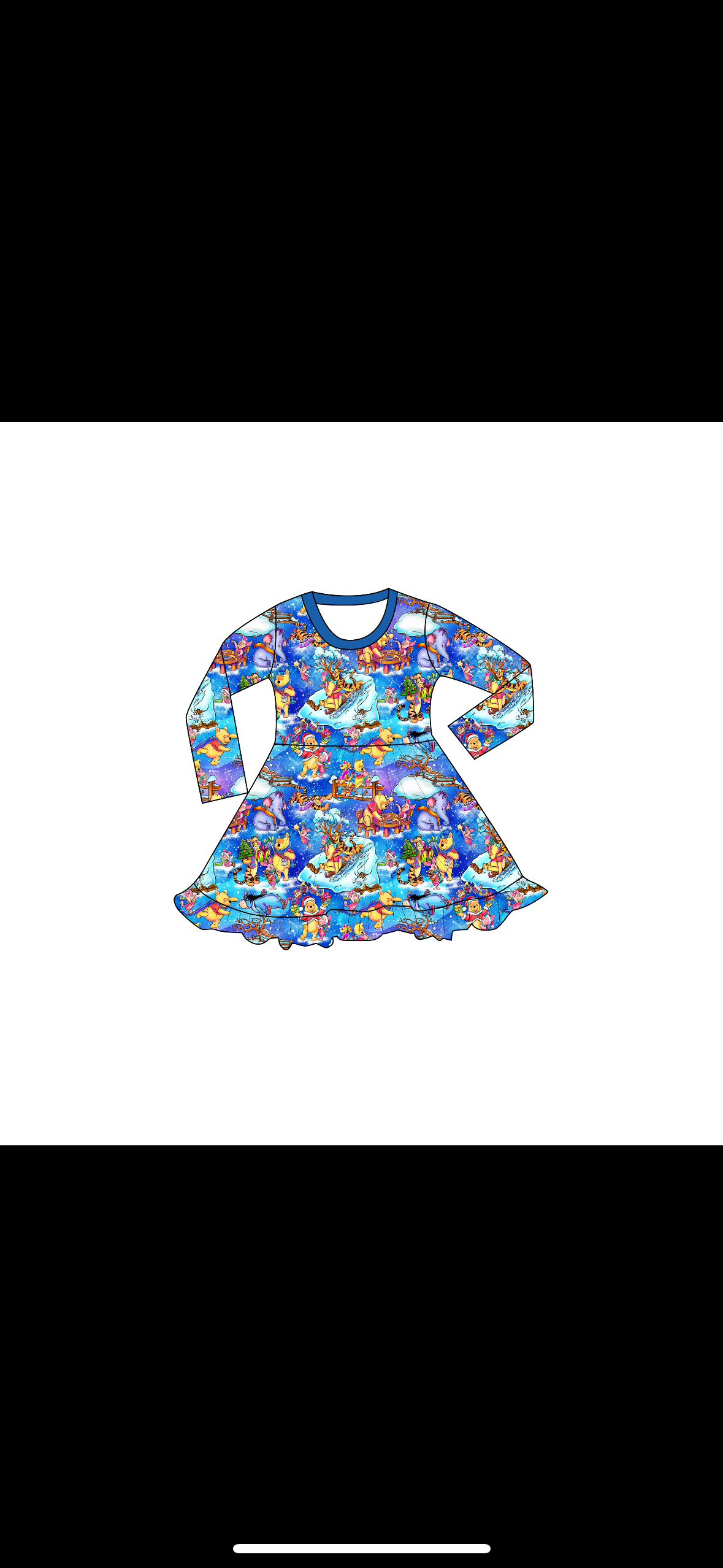 Holiday Hunny Long Sleeve Twirl Dress