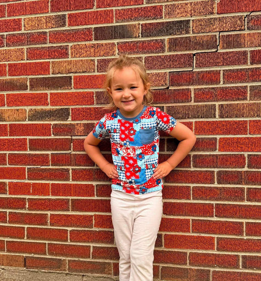 American Babe Pocket Tee