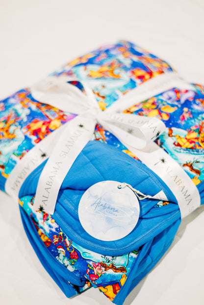 Holiday Hunny Bamboo Quilt