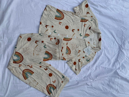 Mommy to an Angel Adult Button Down and Pants Set