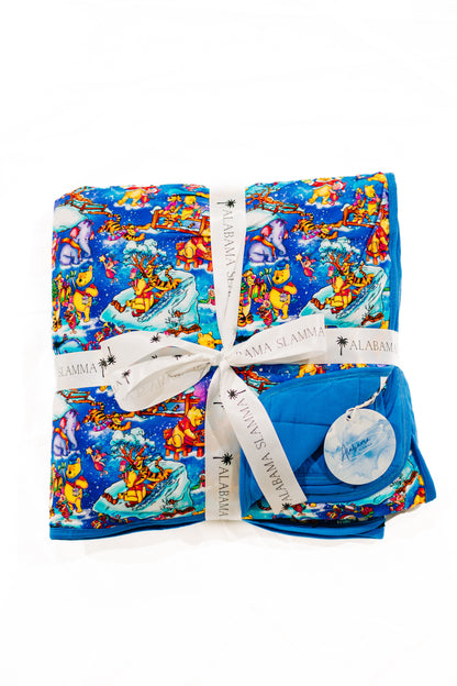 Holiday Hunny Bamboo Quilt