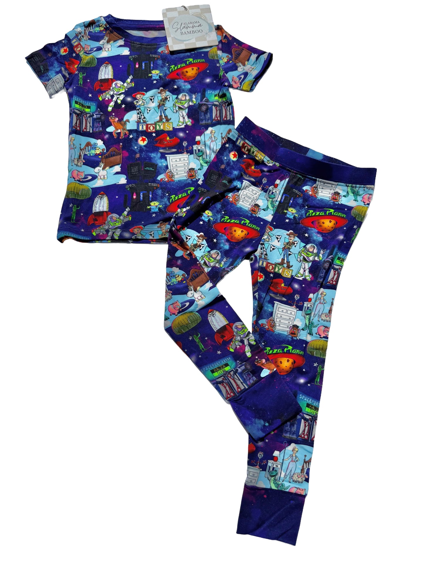 The Clawww Short Sleeve and Pants 2 Piece Set