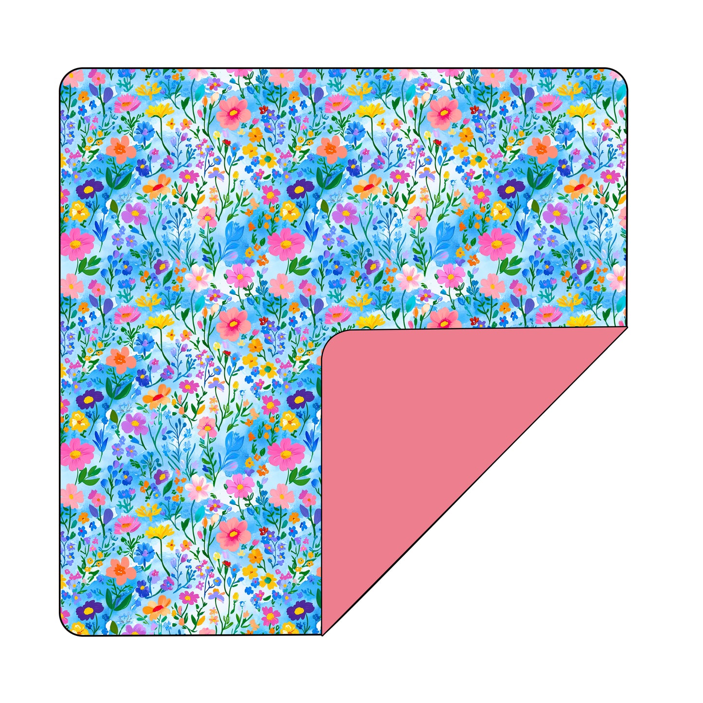 Painted Petals Standard Bamboo Plush
