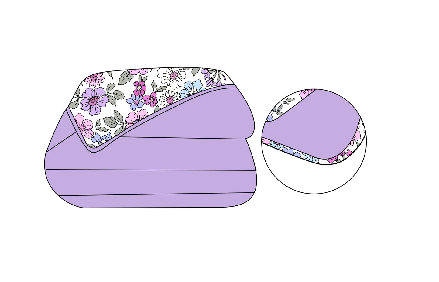 Lilac Whisper Blanket