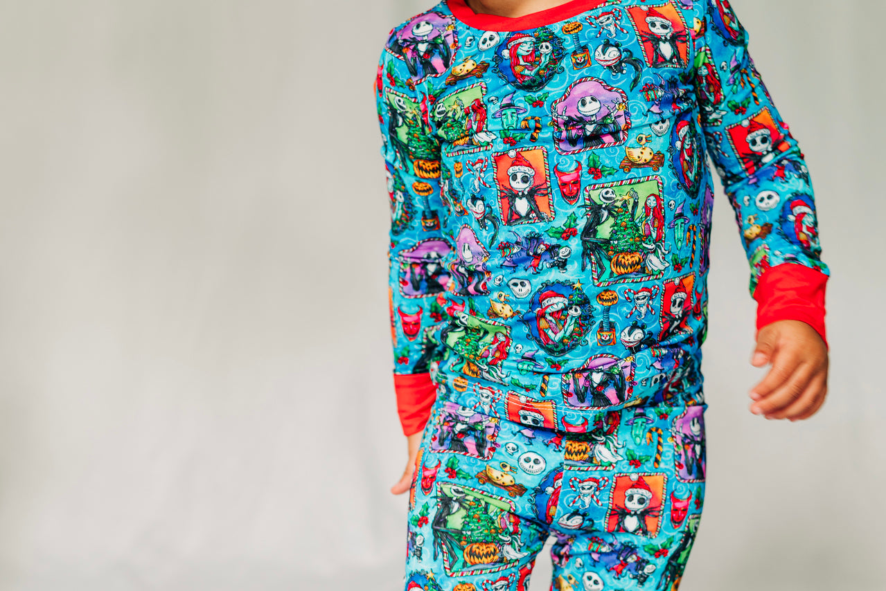 Fright Before Christmas 2 Piece Long Sleeve and Pants Set