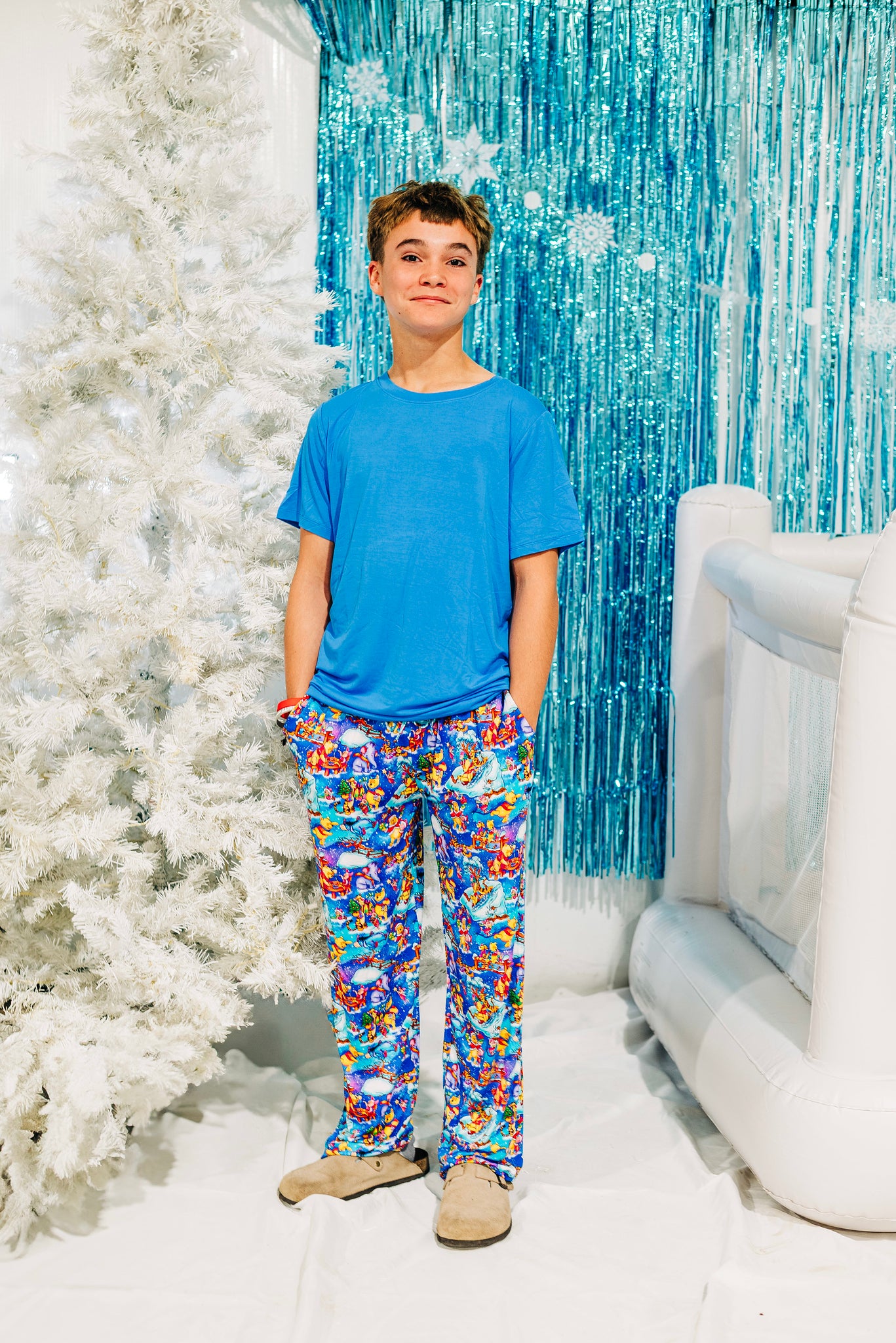 Holiday Hunny Adult Straight Leg Pants