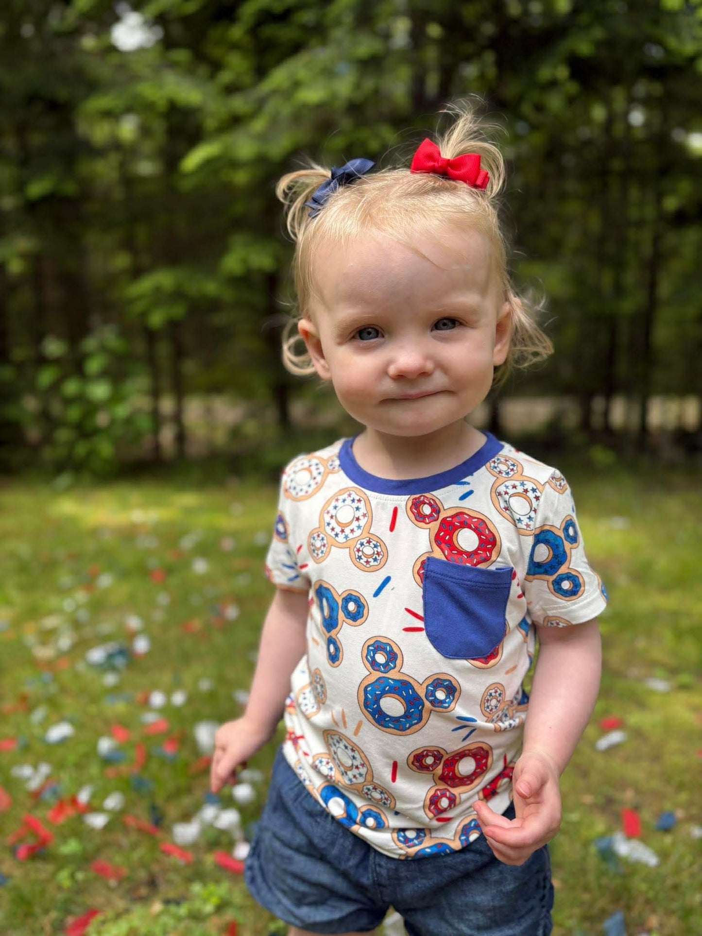 Patriotic Snacks Pocket Tee