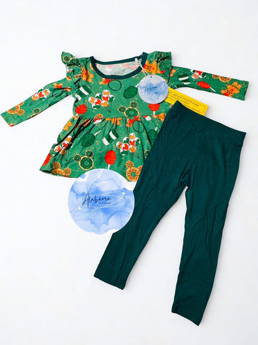 The Sweetest Season Peplum and Leggings