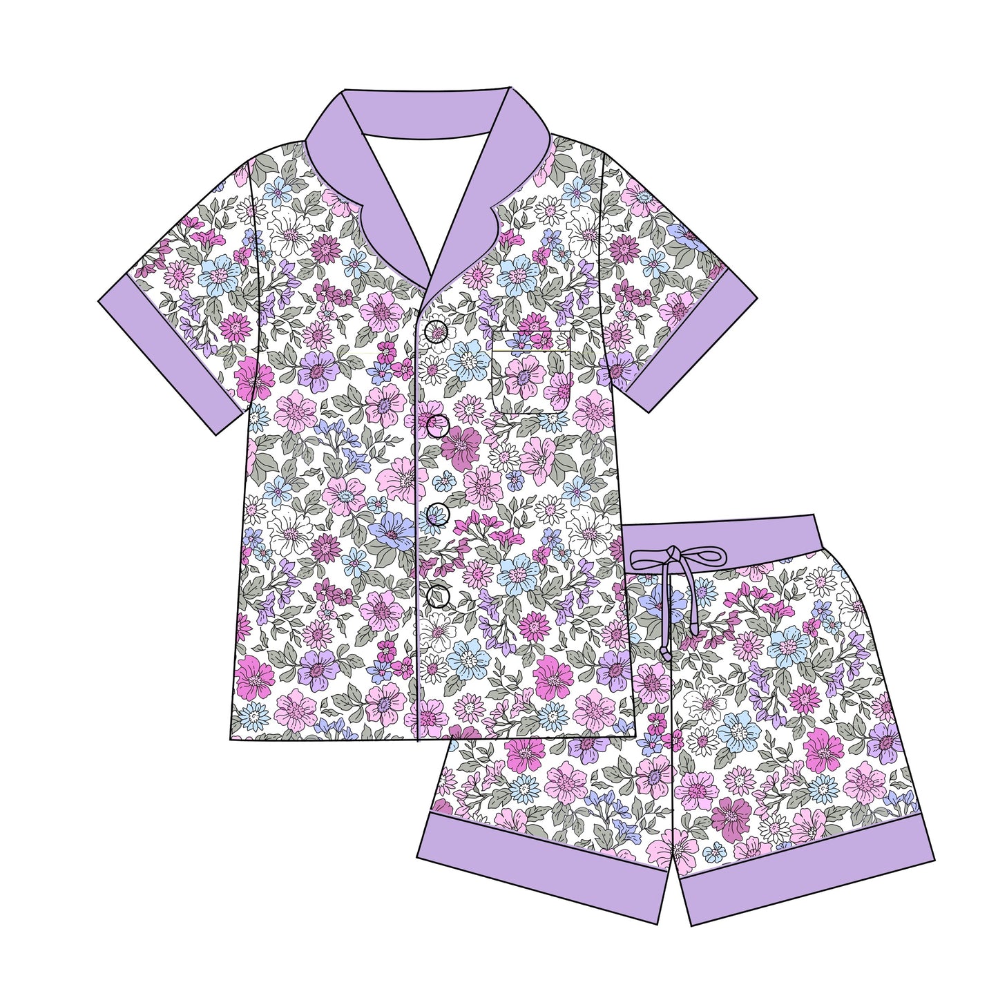 Lilac Whisper Mama Set