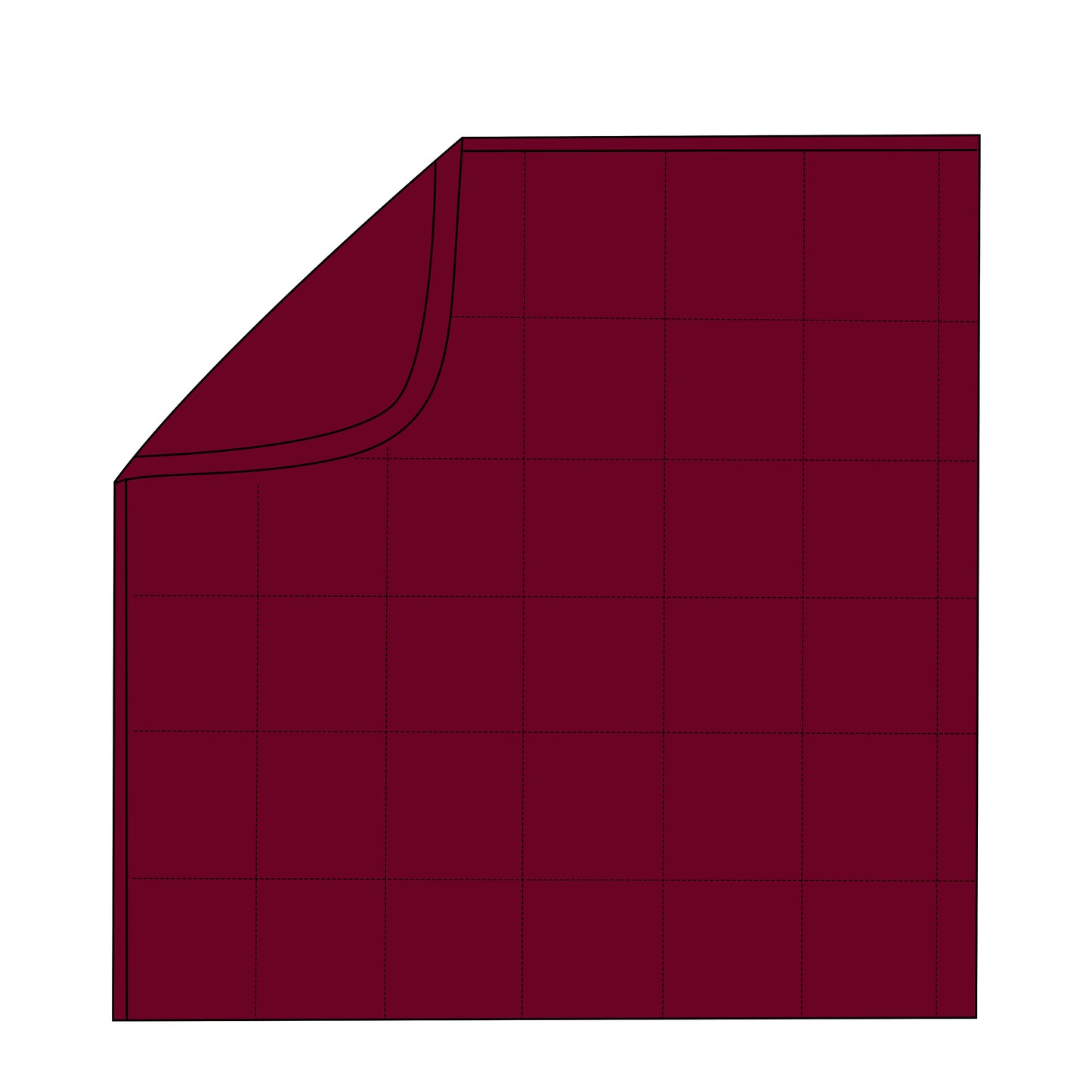 Bordeaux Bamboo Quilt