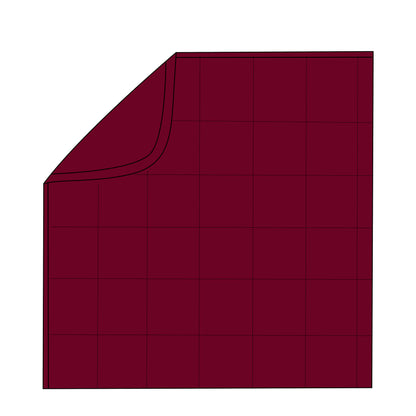 Bordeaux Bamboo Quilt