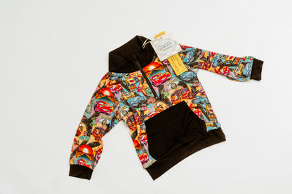 Pit Stop Party Quarter Zip Lightweight Jacket