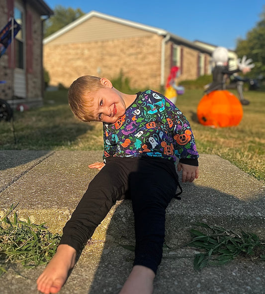 Not-So-Scary Night Crewneck and Joggers Daywear Set