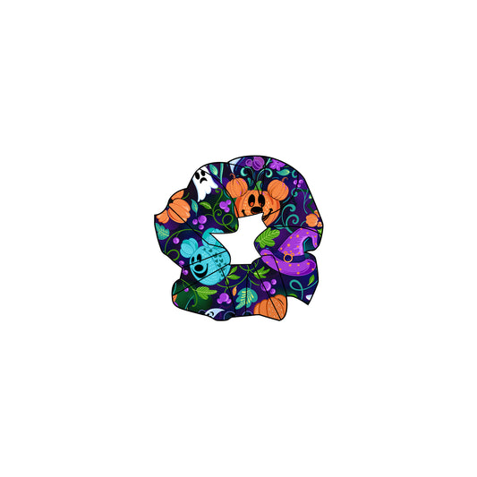 Not-So-Scary Night Bamboo Scrunchie